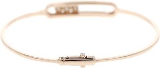 Messika Bracciale rigido Move in oro rosa con diamanti anni 2010