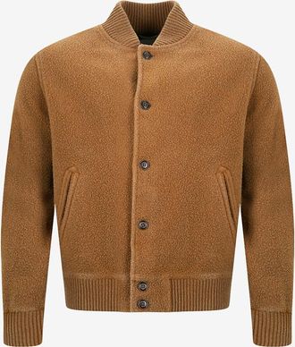 Circolo 1901 Kurze Bomber-Jacke aus Fleece