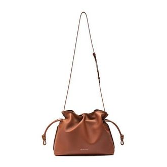 Esin Akan 3-in-1 Midi Emma Leather Crossbody Bag in Nutshell at Nordstrom