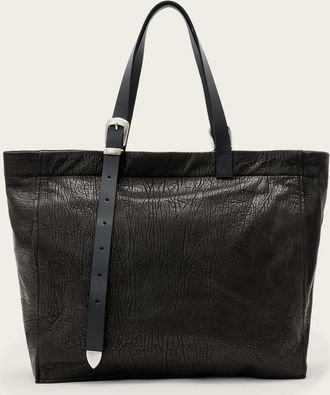 AllSaints Leather Haven Leather Tote Bag, Size: One Size