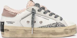 Crime London DISTRESSED PLATFORM CLOUD PINK