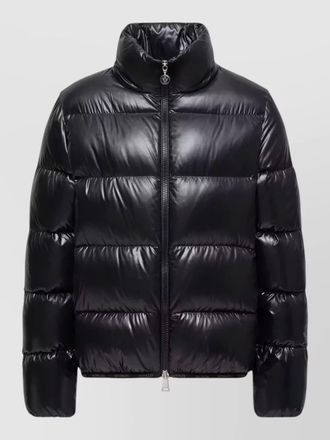 Moncler abbadia short down jacket high collar