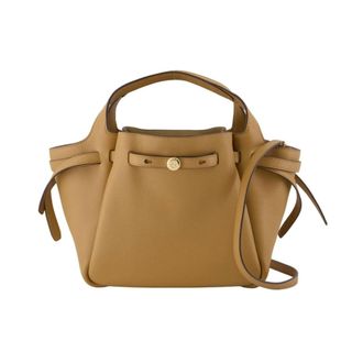 Tory Burch Tory Burch, Handbags, female, Brown, Size: ONE SIZE Small Romy Tote