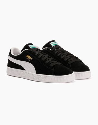 Puma Womens Puma Classic Suede Black Trainers - Size: UK 10 / eu 44.5 / us 11