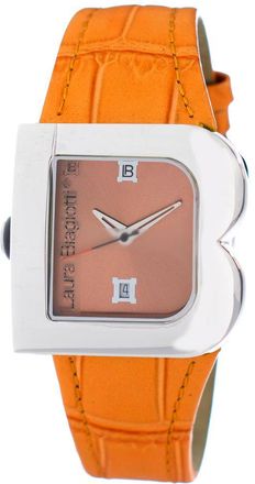 Laura Biagiotti Leather Dress Womens Watch