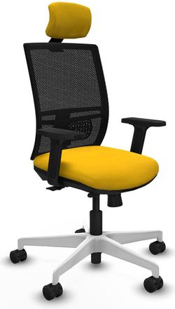 Piqueras y Crespo Silla De Oficina Piqueras Y Crespo Yunquera Negro Nylon