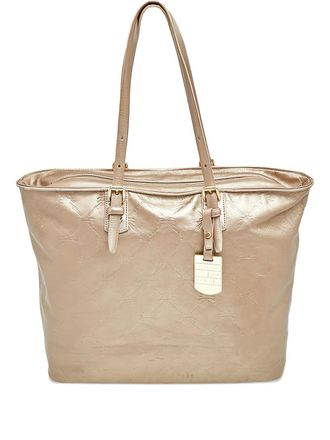 Longchamp LM grote leren shopper - Beige