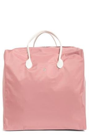 Longchamp x Nendo Large Cube Tote Bag in Pink/White at Nordstrom Rack