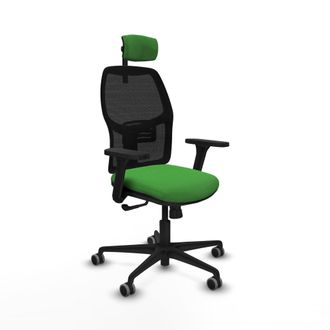 Piqueras y Crespo Silla De Oficina Piqueras Y Crespo Alfera Negro Ergon&oacute;mica Ajustable
