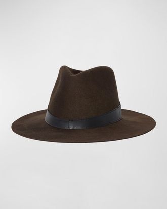 Janessa Leon&eacute; Raleigh Virgin Wool Fedora