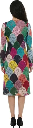 Dolce & Gabbana Womens Multicolor Cotton Casual Dress