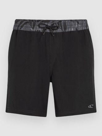 O'Neill Pocket Print 16 Boardshorts zwart