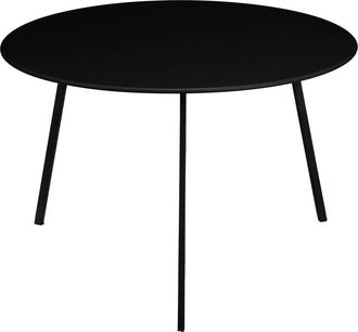 MiCa Decorations Mesa seatle negro h38xb58xl58cm