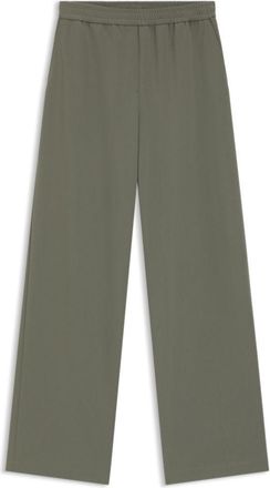 BOSS Relaxed-fit pants in anti-static Japanese crepe