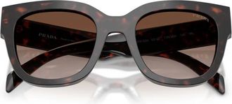 Prada Sunglasses, unisex, Brown, Size: 52 MM Prc04S Sunglasses