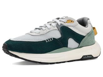 L.L.Bean 1985 Mountain Classic Sneaker Womens Shoes Silver Moon/Shade Teal : 8.5 B - Medium, Synthetic