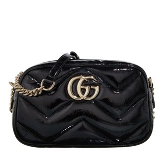 Gucci Crossbody Bags - GG Marmont Small Shoulder Bag - black - Crossbody Bags for ladies