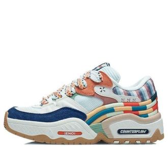 Li-Ning (WMNS) Li-Ning Counterflow The One White Blue Orange AGCR438-1