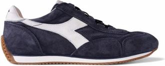 Diadora Vintage Style Suede Sneakers Blue Denim - Heren - Sneakers - Blauw - 39 EU - Denim - Schoenen