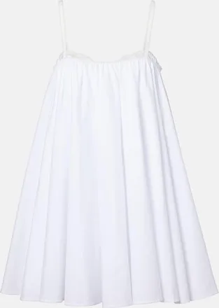 Staud Cecily cotton poplin minidress