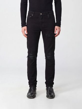 Amiri Distressed Cotton Denim Skinny Fit Jeans