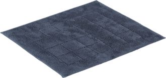 Vossen Badematte »Exclusive« Höhe 20 mm rutschhemmend beschichtet fussbodenheizungsgeeignet Badteppich, Uni-Farben, Karo Muster, Hoch-Tief Effekt, reine Baum