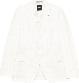 HUGO BOSS Hombre, Chaquetas, Blanco, Talla: L