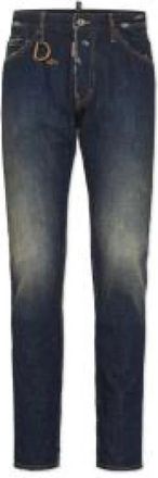 Dsquared2 Stijlvolle Kledingcollectie - Heren - Slim Fit Jeans - Blauw - S - Jeans