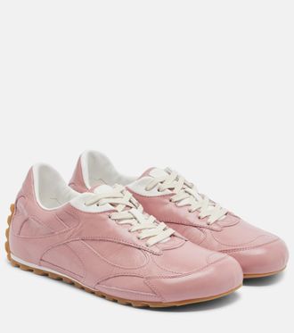 Bottega Veneta Orbit Flash leather sneakers