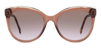 Carolina Herrera HER 0175/S NUX/QR Womens Sunglasses Brown Size 57