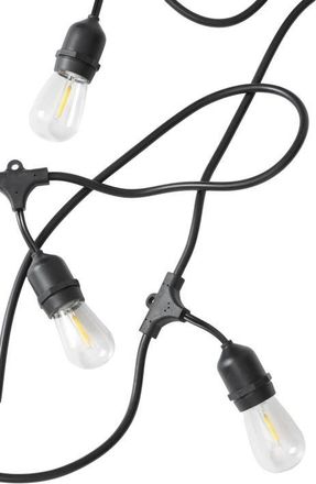 Brightech 24 ft or 48 ft, Plug-In Heavy Duty LED Outdoor String Lights, Weatherproof Edison Bulbs in 48 Ft 15 Bulbs | Neutral White at Nordstrom