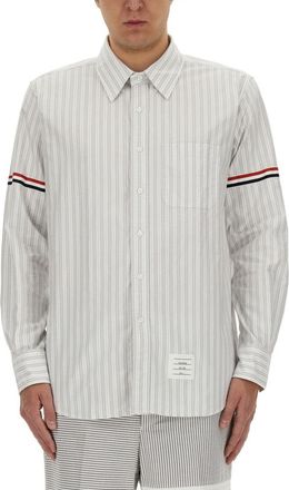 Thom Browne Straight Fit Shirt-Uomo