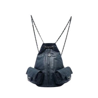 Chanel Pre-owned Vintage Backpack - - Pre-owned - Donna - Blu - ONE SIZE
