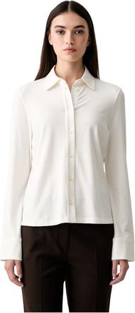 Marc O'Polo Overhemden, Dames, Wit, XS, Katoen, Shirts > Shirts