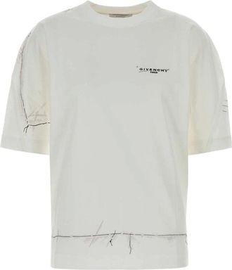 Givenchy Mujer, Camisetas, Blanco, Talla: S