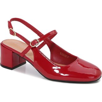 Berness Birdie Slingback Pump in Red at Nordstrom Rack, Size 8