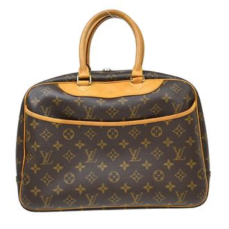 Louis Vuitton Deauville Monogram Brown Canvas Handbag (Pre-Owned)