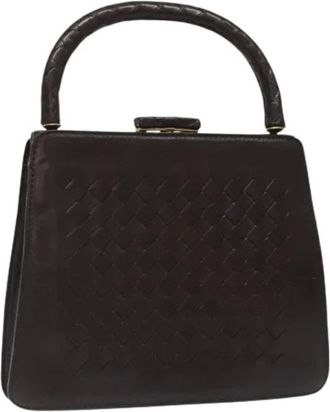 Bottega Veneta Pre-owned Handbags, female, Brown, Size: ONE SIZE Pre-owned Vintage Handbag