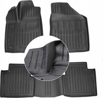 OEM Alfombrillas Y Limpiaparabrisas De Goma Para Chrysler 200 2 De 2014 - Ud Troughs