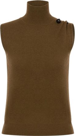 Alberta Ferretti Canotta in cashmere - Verde