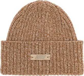 Autry Moul&eacute; wollen muts - Heren - Hoeden - Bruin - ONE Size - Wol - Accessoires