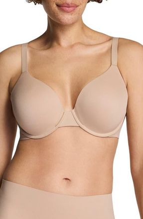 Spanx Underwire Push-Up Spacer Bra in Chai at Nordstrom, Size 38Ddd