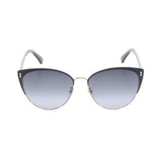 Gucci Pre-owned Accessories, female, Black, Size: ONE SIZE Pre-owned Gradient Lens Sunglasses