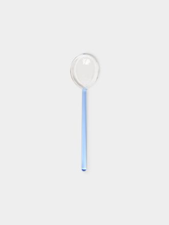 Yali Glass Fine Hand-Blown Murano Glass Gelato Spoons (Set of 6)