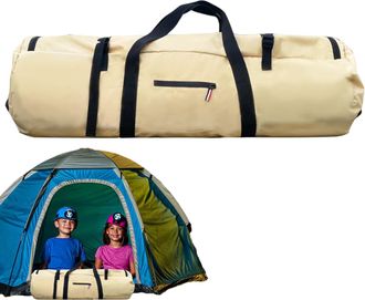 Generic Extra Large Duffel Bag - Waterproof Travel Tent Bag, Portable Folding Bag with Double Handle Design, Heavy Duty Organizer for Camping Equipment | Mult