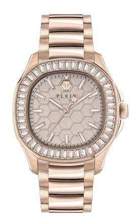 Philipp Plein $pectre Lady Dames Horloge Ros&eacute;kleurig PWTAA0723