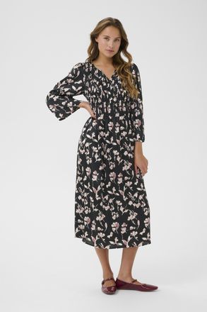Kaffe Jurk Loose fit black multi