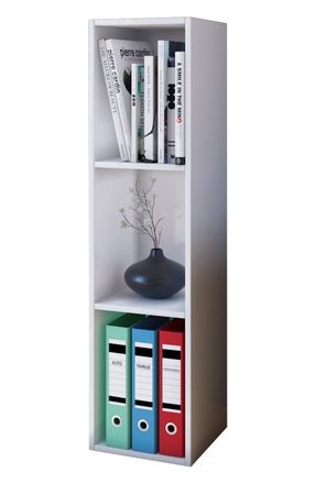 VCM Estante De Madera Vcm De Pie Estante De Ahorro De Espacio Dimensiones: Al. 107 X An. 34 X P. 30 Cm Estante Elegante De Pie Estante De Almacenamiento L