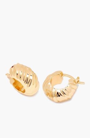 Yoj Kola Hoops in Gold at Nordstrom