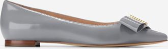 Cole Haan Womens Felicia Bow Ballets - Grey Size 5.5